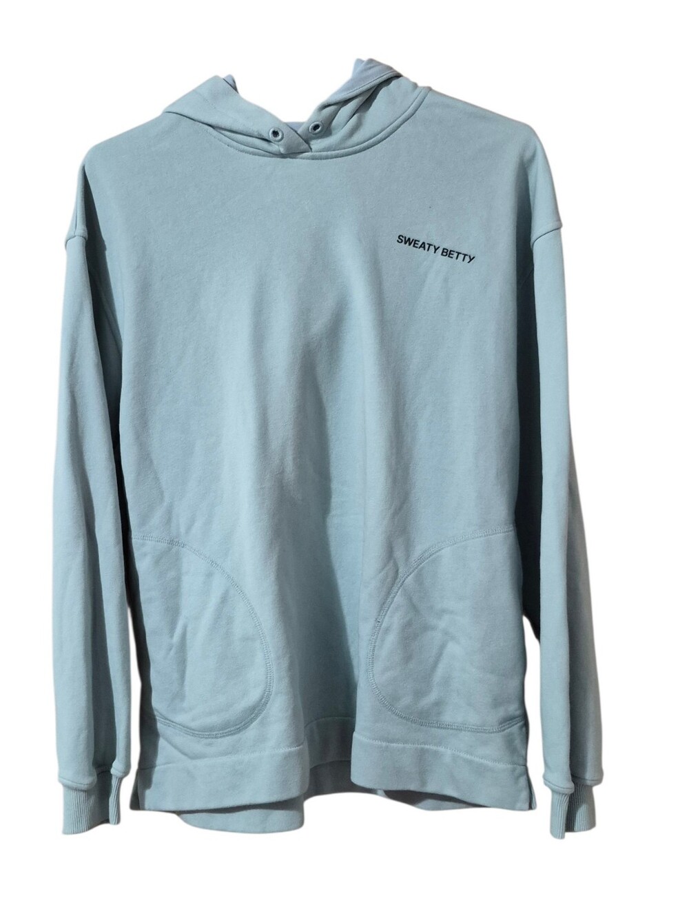 Sweaty Betty Revive Longline In A Muted Teal Colorway Hoodie Size Sm/ Med EUC
